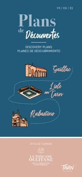 Les plans de Gaillac, Lisle-sur-Tarn et Rabastens