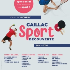 Animation "Gaillac Sport Découverte", Gaillac