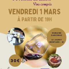 Soirée Vins & fromages