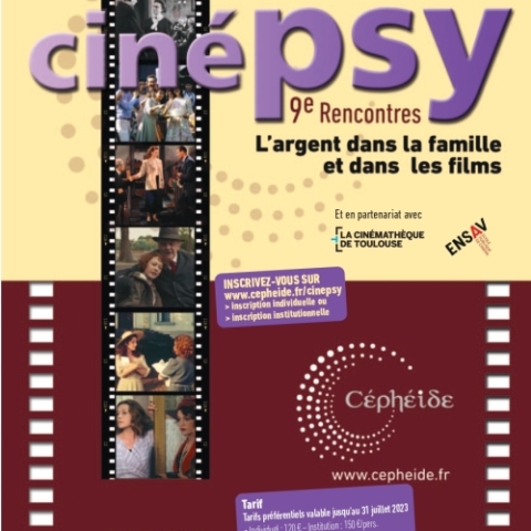 Cinéma : "Cinépsy" : 9ème Rencontre internationale de Psychanalyse familiale