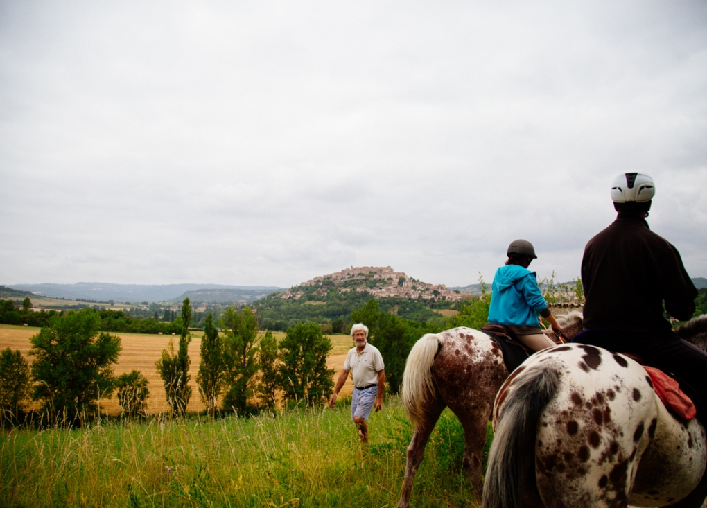 Tour du Tarn à cheval : Roussayrolles / Les Cabannes