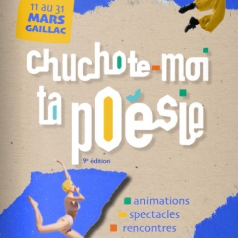 "Chuchote-moi ta Poésie" édition 2024 - partout dans Gaillac