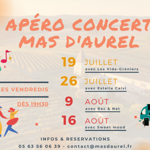 Apéro-Concert au Mas d'Aurel