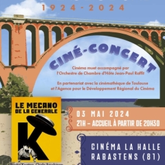 Ciné-Concert Le Mécano de la Générale - 1926 - La Halle