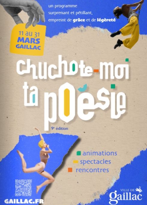 "Chuchote-moi ta Poésie" édition 2024 - partout dans Gaillac