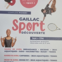 Gaillac Sport découverte